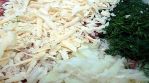 Котлеты с сыром и зеленью