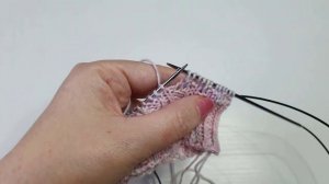 Легко и красиво! Носки спицами с интересным и очень простым теневым узором! Как вязать! МК узора.