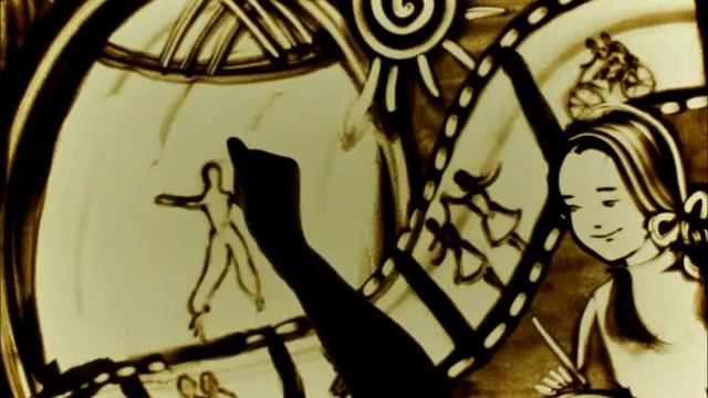 Жаркешова Айжан песочное шоу - Ұзату той