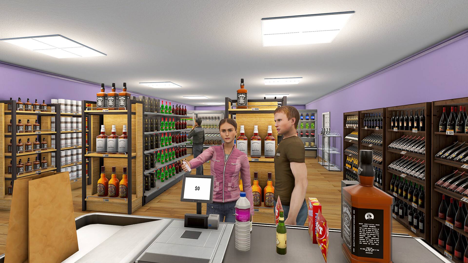 Liquor Store Simulator — трейлер к релизу пролога
