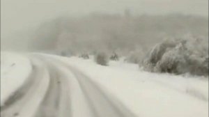 02.05.2025 Заснеженная трасса Юрьев-Польский - Владимир