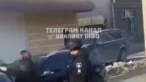 Кадры принудительной мобилизации в Харькове