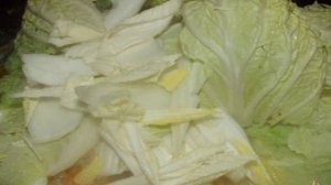 Тушеная пекинская капуста