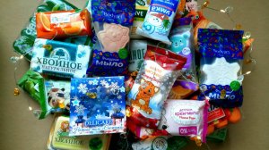 Распаковка мыла. АСМР