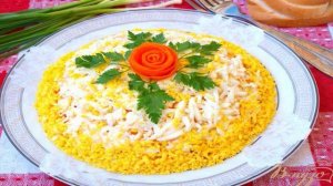 Салат с картофелем и курицей