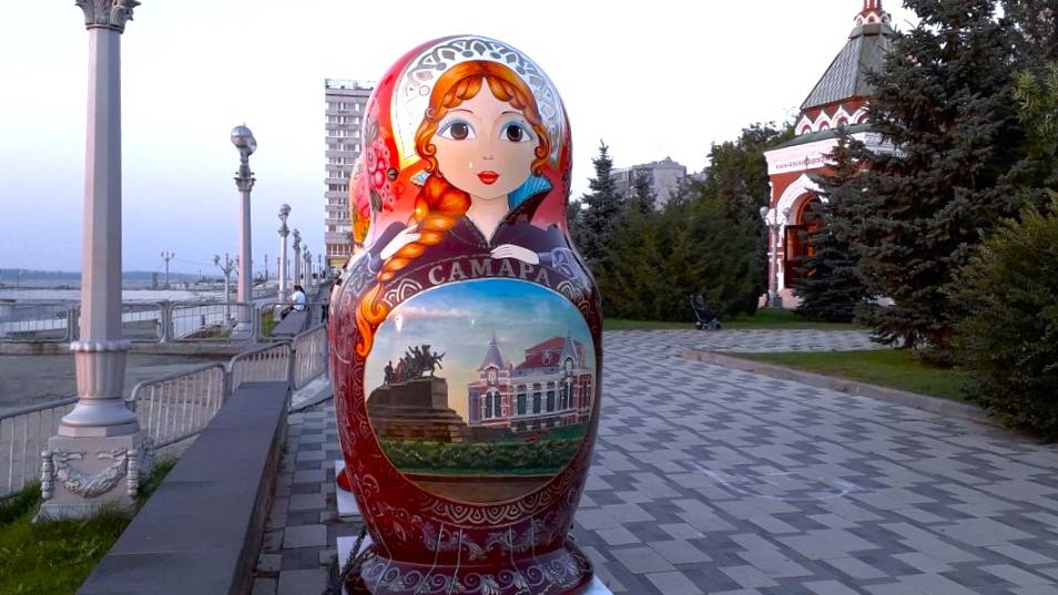 Прогулка по набережной Самары