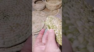 ПЛЕТЕНИЕ ИЗ ТАЛАША (оболочка кукурузного початка).Грузинский узел. Вторая часть. #элен_ку