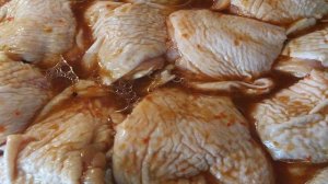 Запеченные куриные бедра в китайском маринаде