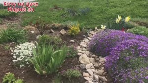 ОБРИЕТА 05.24г Планирую место под цветник вокруг террасы.