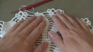 Скатерть " Красивая ". Часть 3.