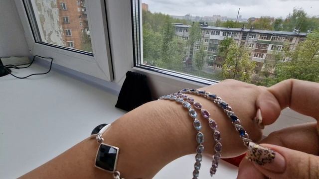 Коротко про мои браслеты. Серебро и Натуральные камни. 2 мая 2025 года. смотреть онлайн
