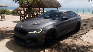 Игровой процесс на BMW M5 CS 2022 - Forza Horizon 5