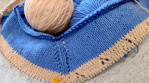 От теории к практике.  Домашнее платье спицами.