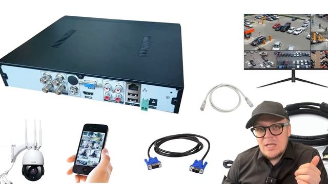 Куда выводить видео с камер видеонаблюдения? Чем отличаются HDMI, VGA, RCA, RJ45?