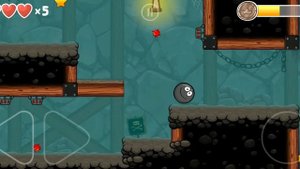 Прохожу финальные уровни, Конец игры, (Уровни 70-75) Red Ball 4 #10