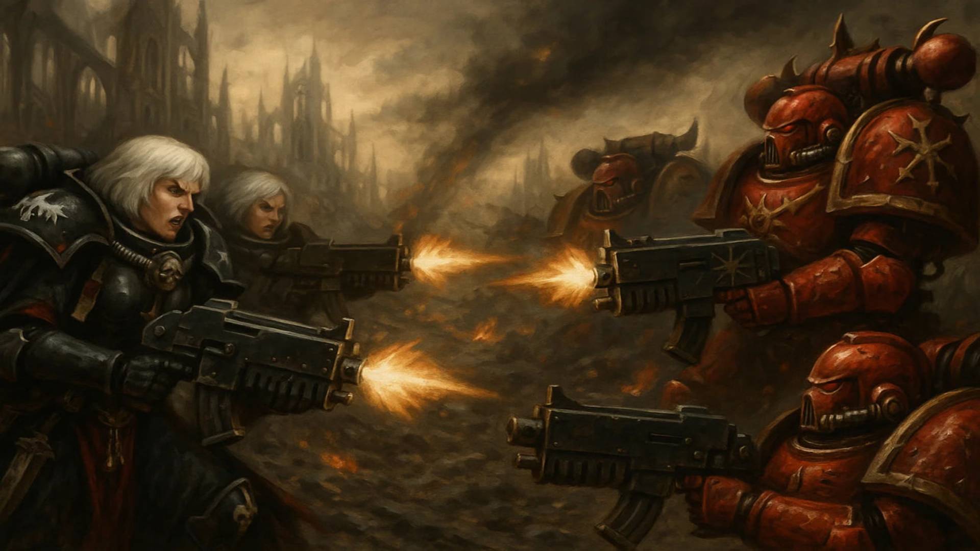 Warhammer 40,000: Dawn of War – Soulstorm #55. СТРИМ.