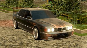 ОБЗОР БМВ АЛЬПИНА Б12 Е32 BLACK RUSSIA ** BMW alpina b12 e32 **