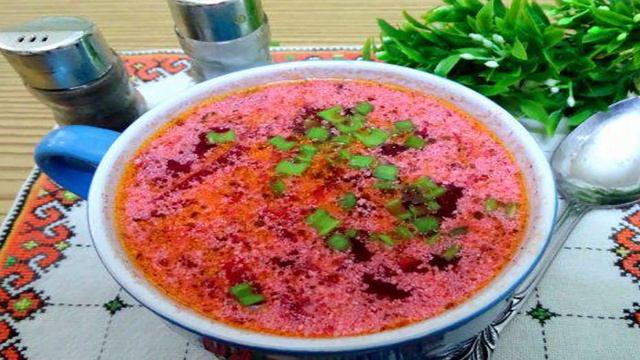 Борщ для диабетиков