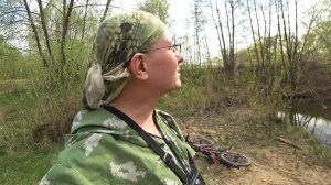 Душевный поход. Велик, речка, рыбалка, еда на костре