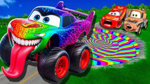 Машинки летают и прыгают! Развивающие мультики Машины помощники. Мультфильмы про машинки