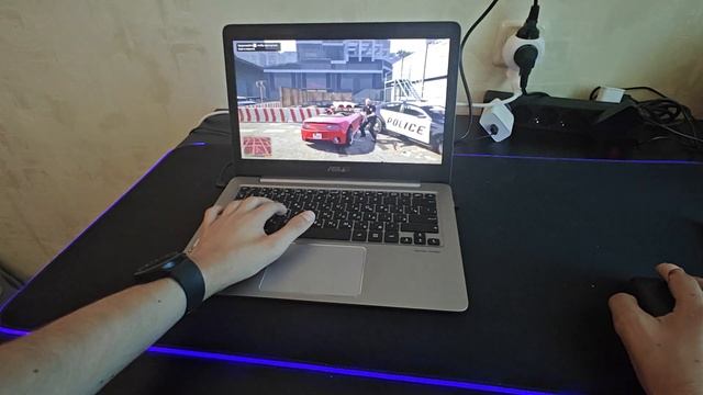 Шустрый Бизнес Ноутбук для игр и работ!!! GTA V ТЕСТ! AVITO