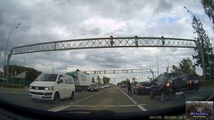 Авария М7 деревня Чудиново - Вязники 06. 06. 2023. Дорожные войны