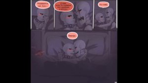 Underfell комикс | Fellcest | Edgy and Papyruses | 3 часть | 18+ | Zoe Cupidon