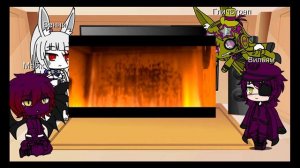 Реакция ФНАФ 1 на Песню "GOING BACK"