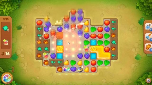 Gardenscapes. 1215 уровень. смотреть онлайн