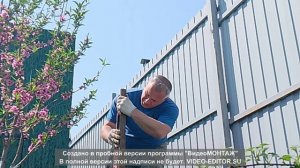 Шпалера для винограда.