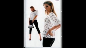 Вязание Летней Кофточки Крючком Мотивами - 2019 / Knitting Summer Blouse Crochet Motives
