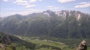 Марухское ущелье высота 3315 м