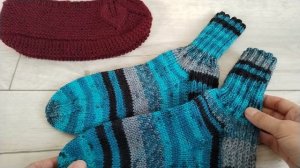 Носочки с Таней , отчет за март и апрель.