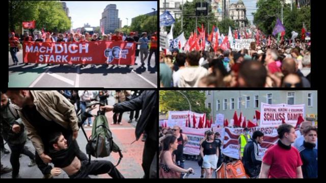 Первомай прошагал по планете: как праздник Труда встретили в разных странах,а в ЕС протесты.