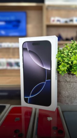 Распаковка iPhone 16 Pro в цвете Desert Titanium😍