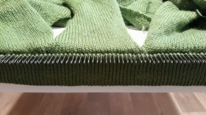 № 68. Кофточка для дома. Сшивной реглан. Вязальная машина Нева-5.