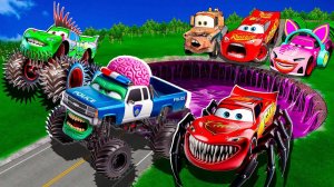 Машинки летают и прыгают! Развивающие мультики Машины помощники. Мультфильмы про машинки