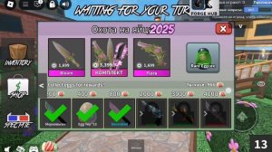 Играю в мм2 с дельтой (на том акке забанили)