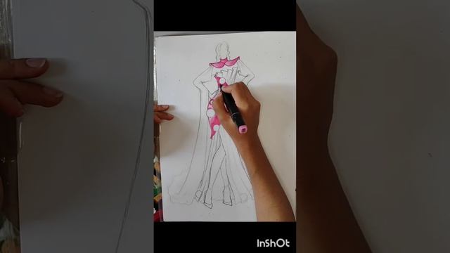 эскизы вечерние платья. Barno designer.