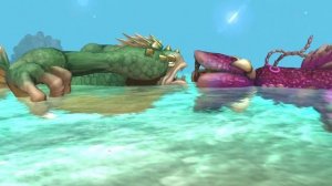 Морской змей VS Пурпурный губитель (Spore GA)