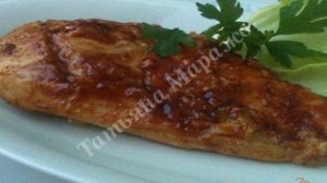 Куриные грудки с кофейно-ромовой глазурью