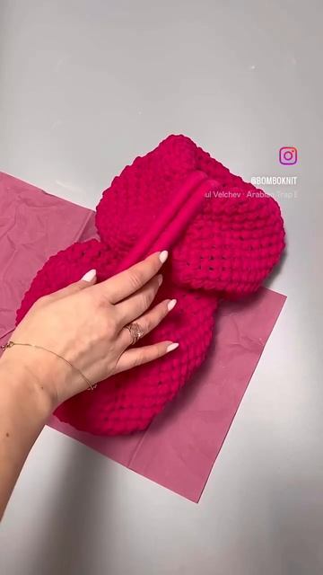 Ищи мастер-класс в ТГ-канале  по ссылке в шапке профиля #вязаниекрючком #сумкакрючком
