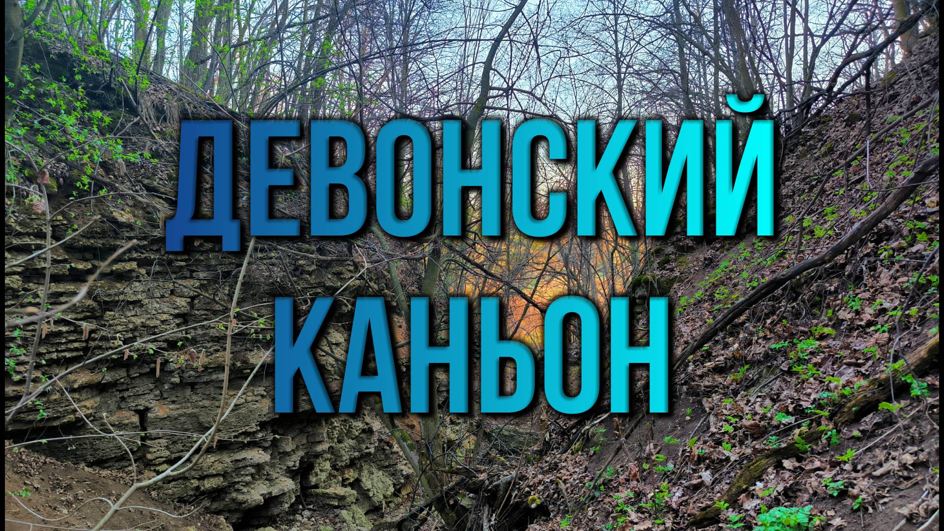 #23 Девонский каньон. Аргамач-Пальна. Липецкая область, Елецкий район
