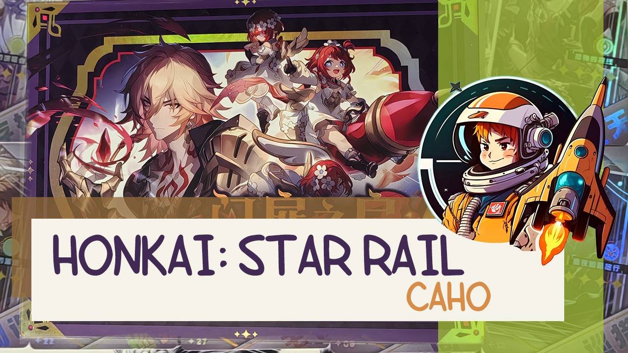 Распаковка коллекционных карт Honkai: Star Rail Caho