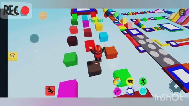 Игра Roblox. Название-"Sky Fun Parkour 175 Stages!"🌼✨