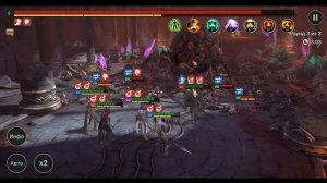 RAID Shadow Legends: Чёрная вдова, трудным режим