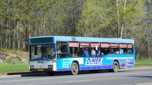 Автобус Mercedes-Benz O405N2 (АВ 904 22). Покатушки по Барнаулу.