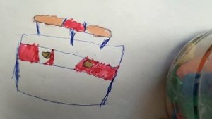 рисуем ладу пятнашку