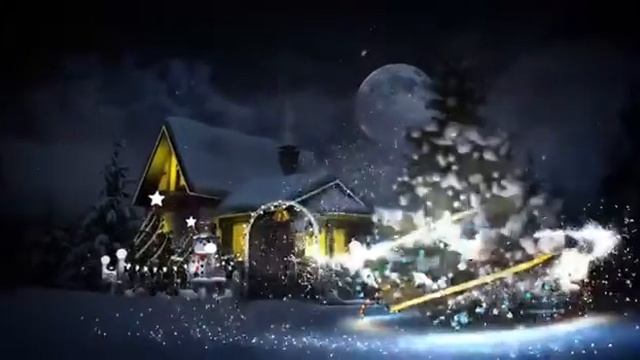 Открытка на новый год / с новым годом/ видео открытка.