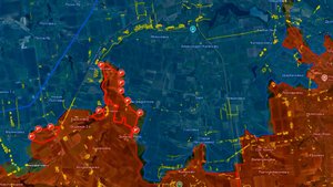 02.05.2025 Карта боевых действий. Прорыв обороны противника к северу от Тарасовки